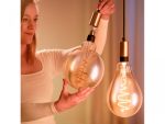 Bec LED inteligent vintage (decorativ) WiZ Connected Filament Gold G200 - imagine 2