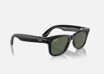 RayBan Meta Wayfarer Shiny BLACK/GREEN - imagine 3