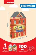 JOC MAGNETIC DIN SPUMA EVA, CONSTRUIESTE-TI CASA, PUEDO - imagine 3