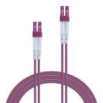 Cablu Fibra Optica Lindy LC/LC OM4, 2 x LC Male