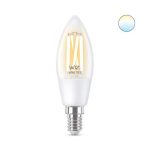Bec LED inteligent vintage (decorativ) WiZ Connected Filament Clear C35