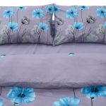 Lenjerie dubla,100%bumbac,4 piese, Carol - imagine 5