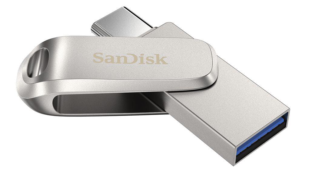 overlay_8a897717e2a81229ca91493e33241199.jpg Memorie USB SanDisk Ultra Dual Drive Luxe 256 GB, USB - imagine 1