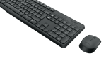 Kit wireless tastatura si mouse Logitech MK235, taste numerice, gri - imagine 3