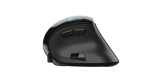 Mouse Trust Voxx, Rechargeable Ergonomic Wireless, negru - imagine 12