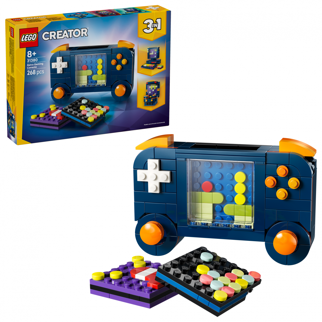 overlay_8b7b37d29ad9babb89935e76f1a98d0e.png CONSOLA DE JOCURI VIDEO RETRO LEGO31380 - imagine 1
