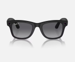 Ray-Ban Meta Wayfarer AI Glasses Matte Black/Polar Gradient Graphite (Large)
