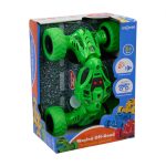 MASINA OFF-ROAD CU LUMINI SI SUNETE, MOMKI, VERDE