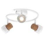 Spot LED triplu ajustabil Ledvance DECOR CORK, 3xGU10, 3x3.4W, 690 - imagine 2