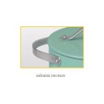 SET GATIT 5 PIESE ALUMINIU PRESAT, CRETA, COOKING BY HEINNER - imagine 6