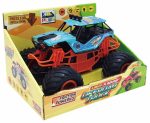 MASINUTA CU LUMINI, SUNETE SI FRICTIUNE, SCARA 1/24, 19CM, ALBASTRU - imagine 2