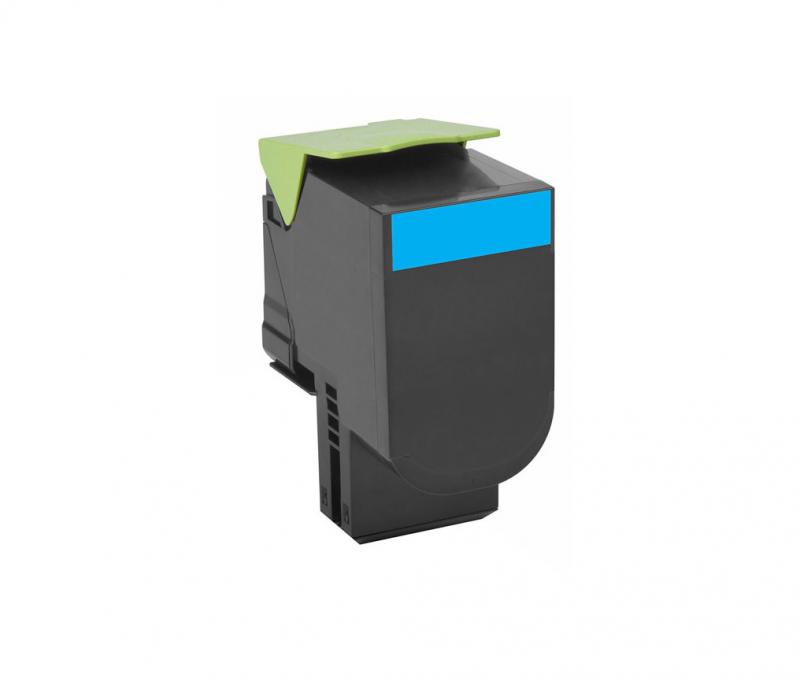 overlay_8cd5d35fc9e46ee6ca4411bb31434920.jpg Toner Lexmark 80C2XC0, cyan, 4 k, CX510de , CX510de Statoil - imagine 1