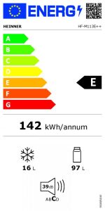 FRIGIDER HEINNER HF-M113E++ - imagine 3