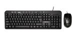 Kit Wired tastatura si mouse SPACER SPDS-1691, taste numerice, negru - imagine 2