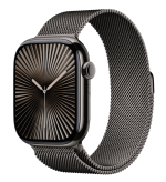 Apple Watch Series 10 Cellular 46mm Slate Titanium Case with - imagine 2