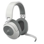 Casti Head-band CORSAIR HS55 WIRELESS, Fara Fir, Alb