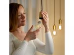 2 Becuri LED inteligente vintage (decorative) WiZ ConnectedFilamentClearA60, Wi-Fi, E27, - imagine 3