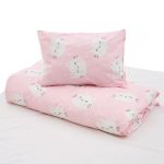 Set de pat single bumbac, 92 gsm, Cat - imagine 5