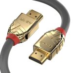 Cablu Lindy LY-37866, Standard HDMI Gold Line, negru - imagine 2
