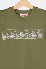 TRICOU  MULTIBIKE PEGAS COPII  KHAKI-4 - imagine 3