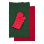 Set manusa bucatarie 3 piese Craciun Car - imagine 3