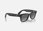 Ray-Ban Meta Wayfarer AI Glasses Matte Black/Polar Gradient Graphite (Large) - imagine 3