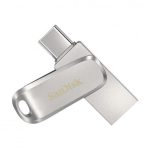 Memorie USB SANDISK Ultra Dual Drive Luxe 64 GB, USB - imagine 2