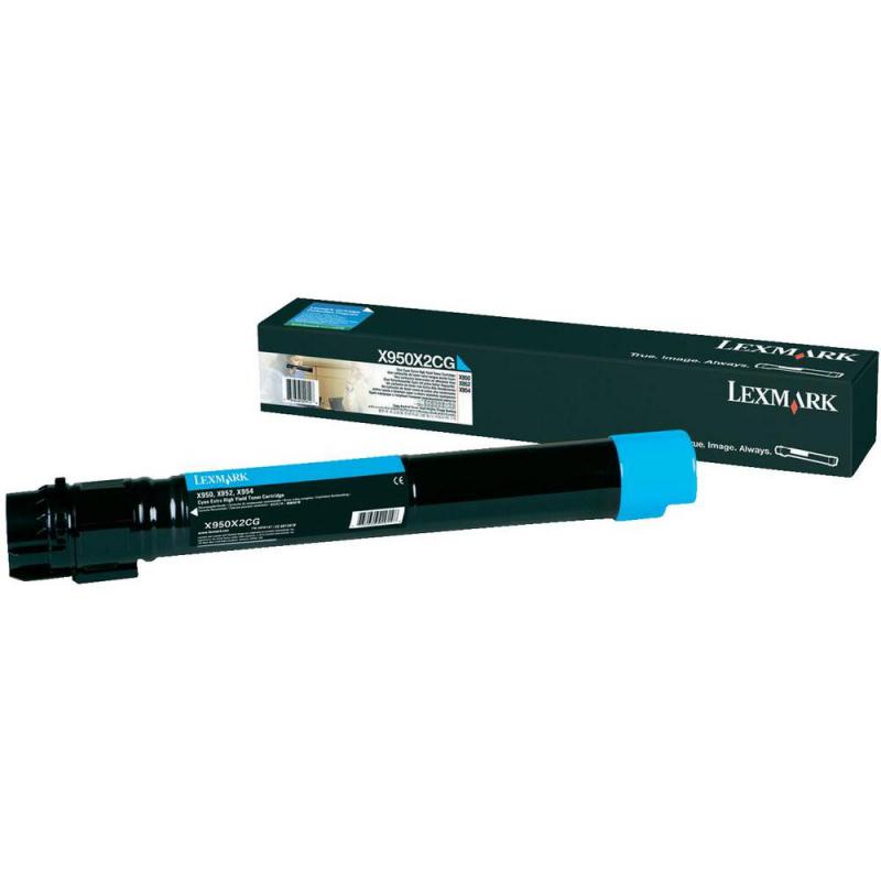 overlay_8f0a401a12029009eb87def8073067cb.jpg Toner Lexmark X950X2CG, cyan, 22 k, X950de , X950de Statoil - imagine 1