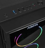 Carcasa AQIRYS ANTARES, RGB, Mid Tower, Black - imagine 9