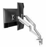 Suport 2 monitoare Serioux MM63-C024, arc cu gaz, compatibilitate dimensiune - imagine 6