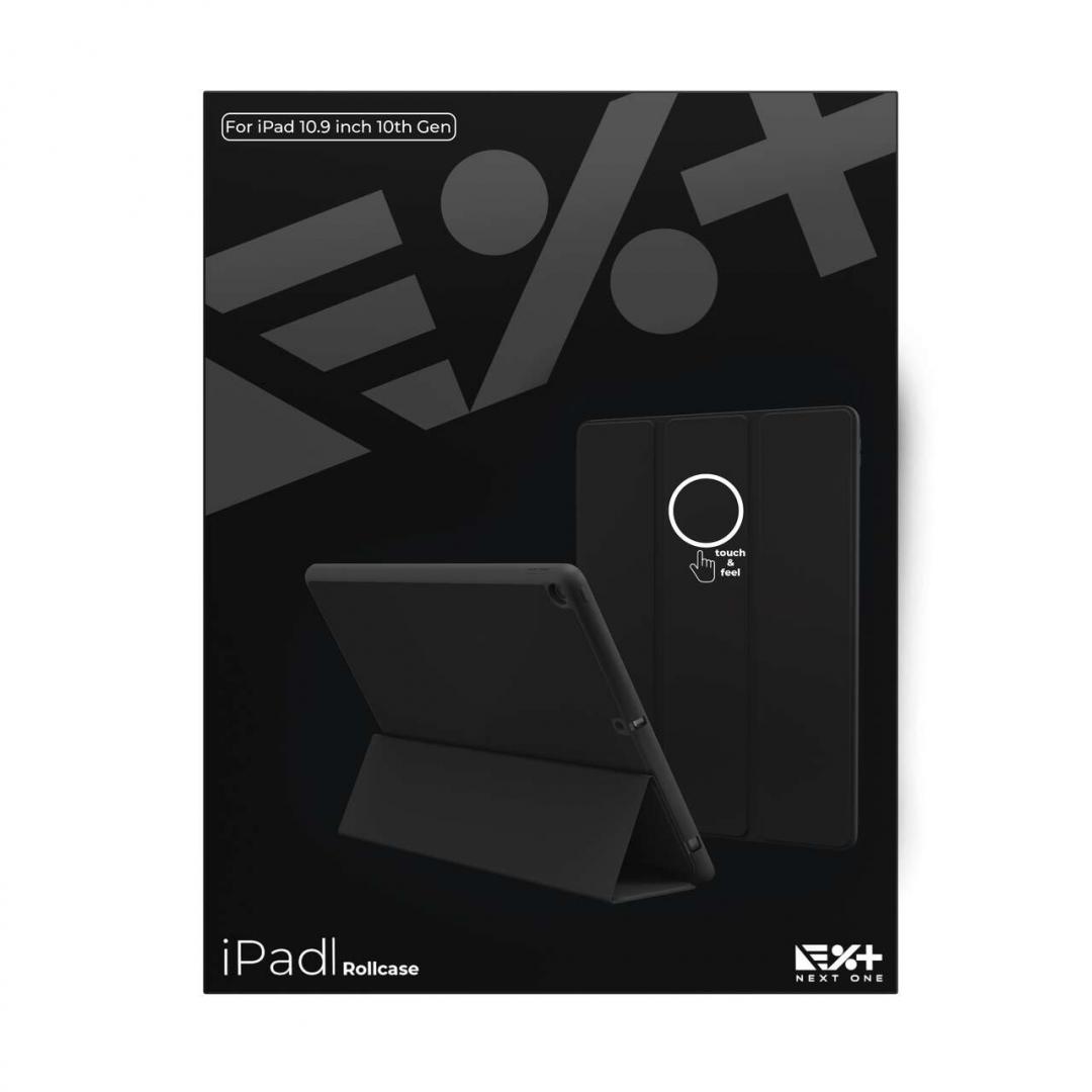 overlay_8fd8605bc7707075fb2547468bead2d4.jpg Next One Rollcase for iPad 10.9inch (10th Gen) - Black - imagine 1