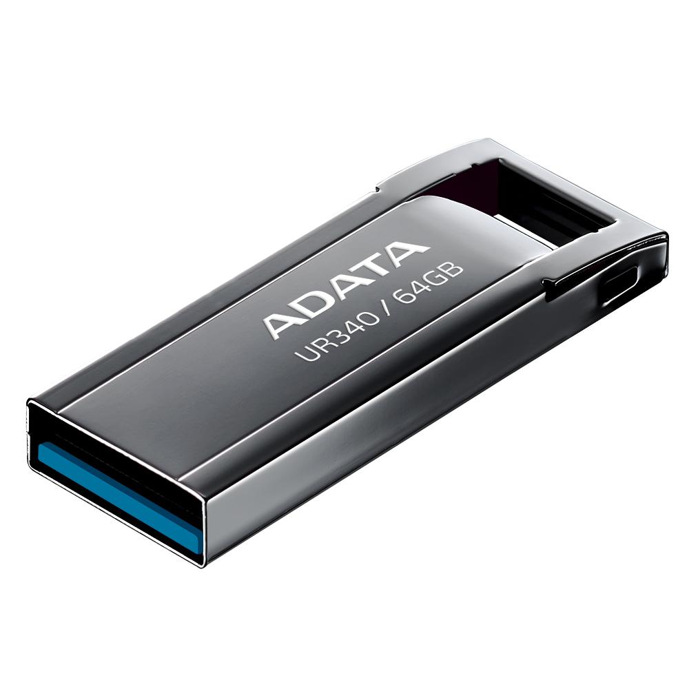 overlay_900158c56091cf36e35468db81ead8ef.jpg Memorie USB ADATA UR340 32 GB, USB 3.2, Negru - imagine 1
