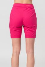 PANTALONI SCURT CASUAL FEMEI FUXIA L - imagine 6