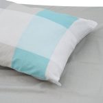 Set de pat king size bumbac,92gsm,Square - imagine 6