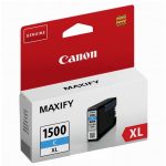 Cartus cerneala Canon PGI1500XLC, cyan, Dual Resistant High Density, capacitate - imagine 2