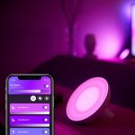 Lampa LED RGB Philips New Hue Bloom (gen4), Bluetooth, 7.1W, - imagine 4