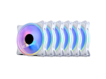 Ventilatoare Carcasa PRO GAMING 6x120mm ARGB ALB - imagine 3