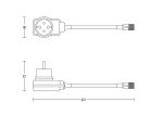 Alimentator pentru exterior Philips GARDEN LINK, max 12W, IP44 ,70x50x240mm, - imagine 3