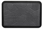 COVORAS INTRARE ANTIDERAPANT CU MARGINE CAUCIUCATA 40X60 CM, GRI, HEINNER