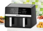 FRITEUZA DUBLA CU AER CALD HEINNER SIMCOOK HAF-K10DB24BK - imagine 5