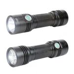 Lanterna dubla PNI Adventure F200 din aluminiu cu LED, acumulator - imagine 6