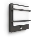 Aplica LED pentru exterior cu senzor de miscare Philips PETRONIA, - imagine 2