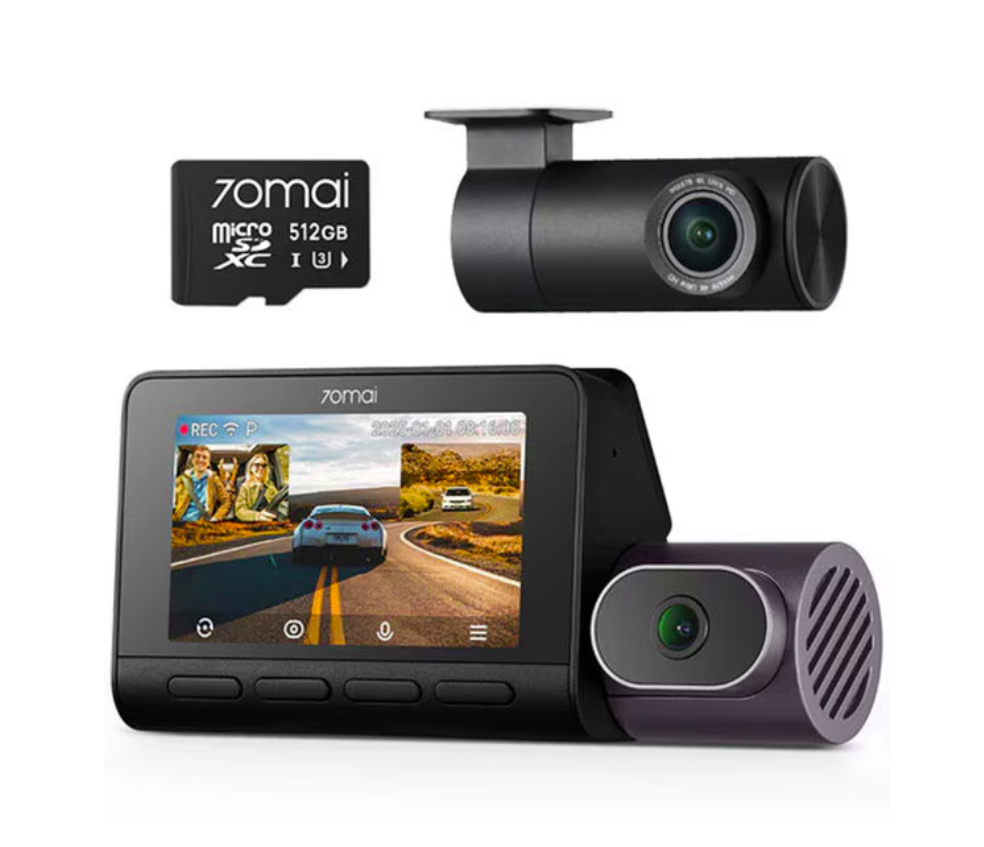 overlay_922ced808f00749f3e085a343cd6b6ba.png Camera auto DVR 70mai T800 Premium 4K, 146 FOV, ADAS, - imagine 1