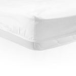 CEARCEAF PAT CU ELASTIC 180X200 CM ALB
