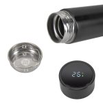 TERMOS INOX 450 ML, CU INDICATOR LED PENTRU TEMPERATURA, NEGRU, - imagine 3