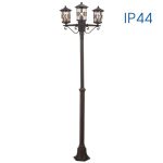 Stalp pentru iluminat exterior Vivalux JARDIN, E27, max. 3x60W, IP44