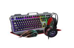 Kit PRO GAMING K450 4IN1 mouse+tastatura+casti+mousepad - imagine 2
