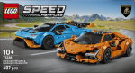 LAMBORGHINI REVUELTOI HURACAN LEGO77238 - imagine 3
