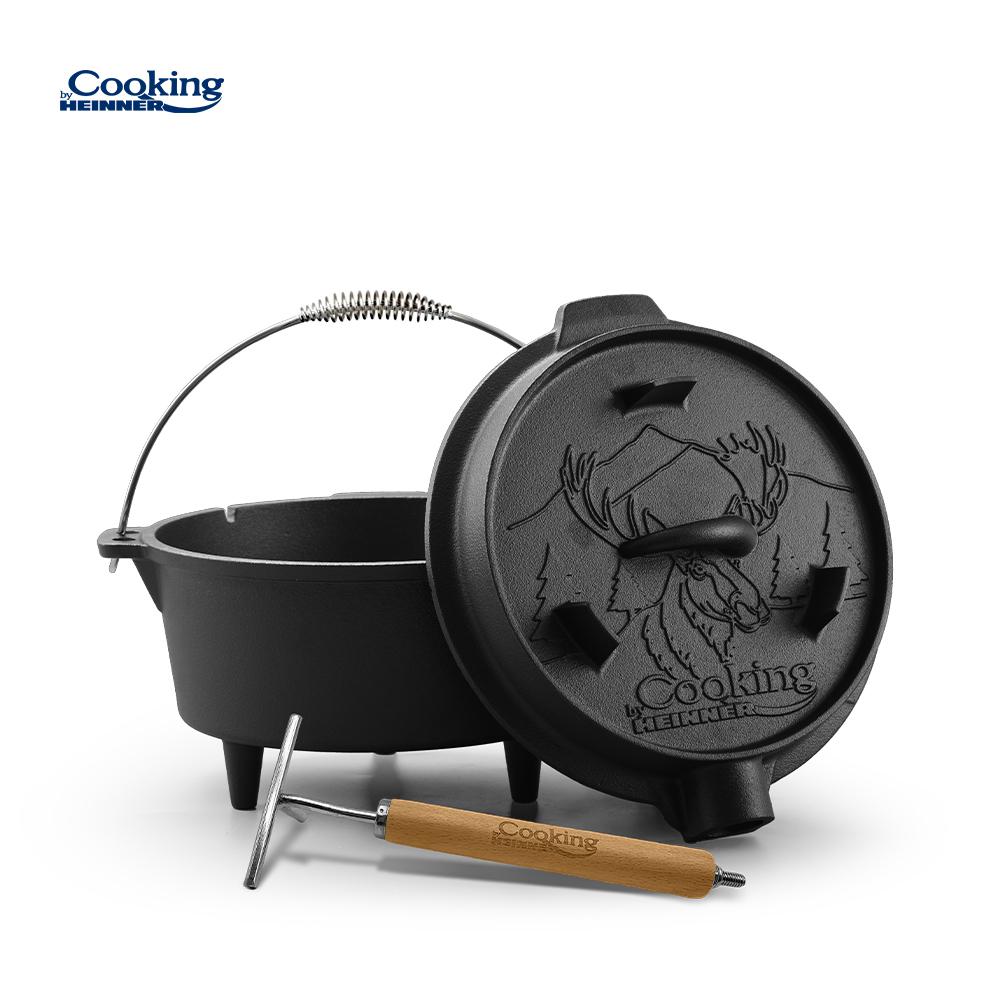 overlay_933e2aacc3211b1c457d294566d7bd0a.jpg CEAUN FONTA PURA + CAPAC DIA 31.5 CM, 7.5 L, - imagine 1