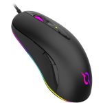Mouse AQIRYS Orion, cu fir, 10 butoane, interfata USB 2.0 - imagine 3